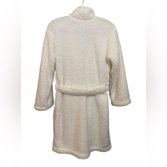 Pottery Barn Robe Teddy Bear White Soft Plush Ultimate Very Oversized Fit SZ SM - Picture 7 of 13